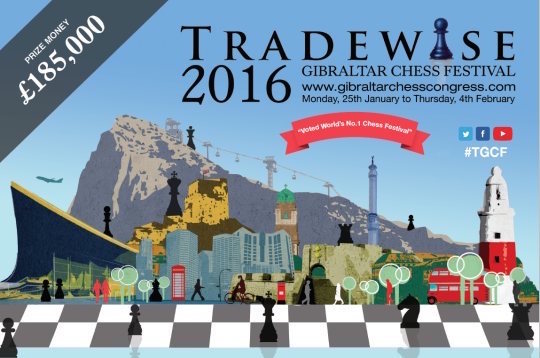 tradewise-2016 Gibraltar se promociona gracias a su torneo internacional de ajedrez