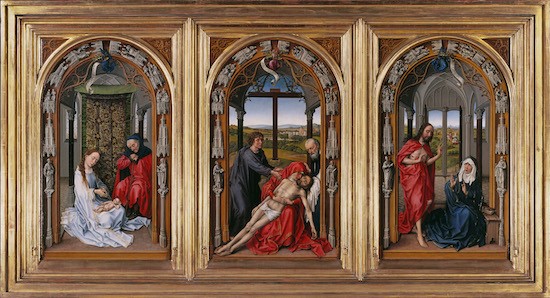 van-der-Weyden-Triptico-de-Miraflores El Prado dedica una exposición a la obra de Rogier van der Weyden