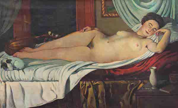 venus-dormida-piero-marussio-600x367 Vuelta al clasicismo: el arte italiano de entreguerras