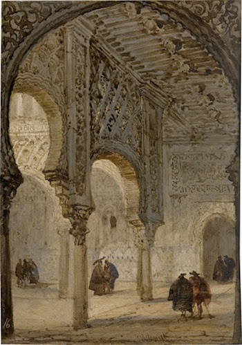 villaamil-Mezquita-de-Cordoba Museo del Prado: Joyas del Romanticismo español
