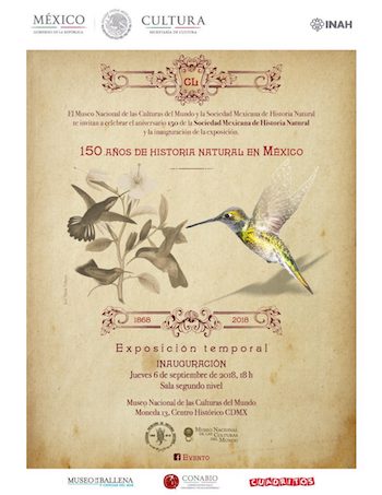 150-Años-de-Historia-Natural-en-México-cartel 150 Años de Historia Natural en México