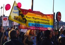 Antonio Garcia: Manifestación en apoyo al matrimonio igualitario en Francia.