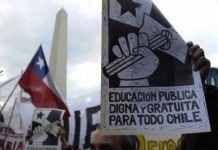 Chile educación gratuita