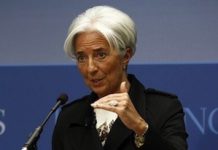 Christine Lagarde, presidenta del FMI