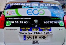 Los primeros eco taxis de España, certificados en Dénia, Alicante