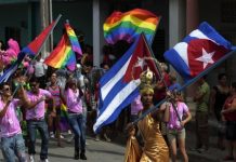Un alegre desfile clausuró en Ciego de Ávila la VI Jornada Cubana contra la Homofobia. Crédito: Jorge Luis Baños /IPS