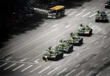 (C) Stuart Franklin. Tiananmen Square, 1989