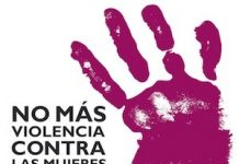 Cartel de Amnistía Internacional contra la violencia de género
