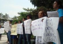 Manifestación en favor de Beatriz en El Salvador