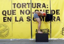 Campaña de Amnistía Internacional contra las prácticas de tortura en España
