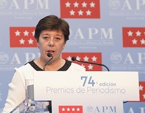Carmen-Riego-apm-premios74 APM pide al Gobierno garantías para los periodistas españoles en Gaza