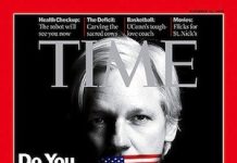 Portada de Time dedicada a Julian Assange