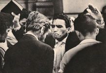 © Jürgen Heinemann, “Predicador de una secta en una calle de Sâo Paulo”, s/f. Weltausstellung der Photographie, ed. Karl Pawek, Verlag Henri Nannen, Hamburgo, 1964