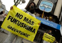 Greenpeace contra la energía nuclear en España