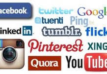 Logos de redes sociales