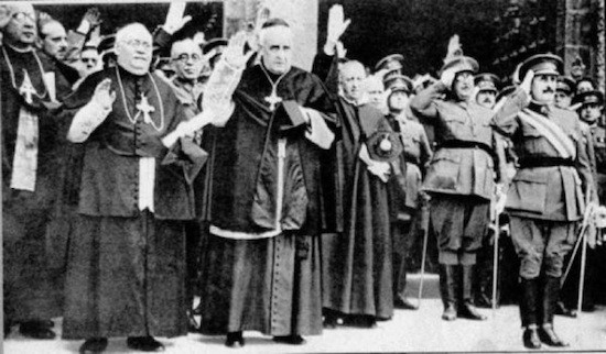 Franco-obispos-fascistas La memoria histórica no es espectáculo