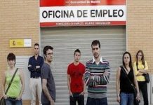 Jovenes sin empleo en Madrid