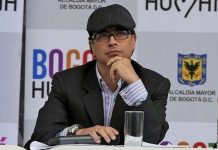 Gustavo Petro en su época de alcalde mayor de Bogotá