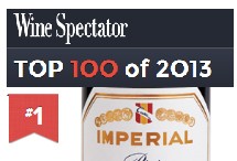Vinos Top 100 2013 por "Wine Spectator"