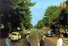 The Beatles, 'Abbey Road', portada (original)