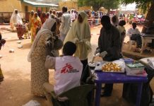 Ambulatorio de MSF en Tchad