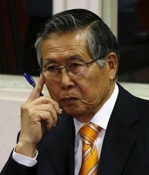 fujimori-presidente Fujimori en libertad con la oposición de la Corte Interamericana de Derechos Humanos