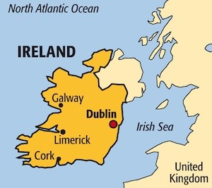 mapa-irlanda Irlanda para estudiar y trabajar