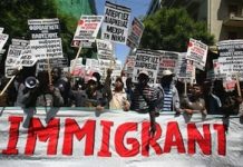 Protestas contra el racismo en Grecia