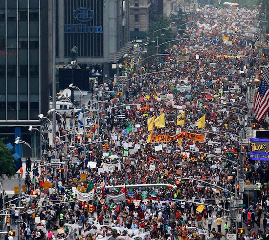 20140921-Nueva-York-cambio-climatico Cambio climático: millones de personas reclaman un planeta limpio