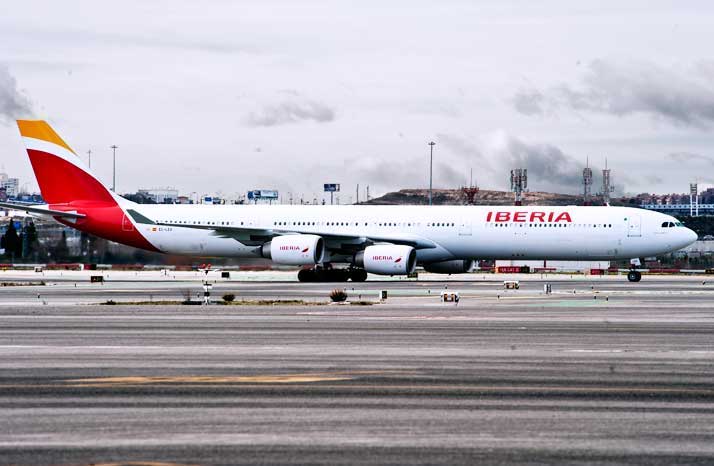 a340-600 Iberia deriva a Santo Domingo la pernoctación de sus tripulaciones a Caracas