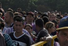 ACNUR / Santiago Escobar-Jaramillo Cúcuta, en la frontera de Colombia con Venezuela. Miles de refugiados y migrantes de Venezuela siguen entrando a Colombia a diario a través del puente Simón Bolívar