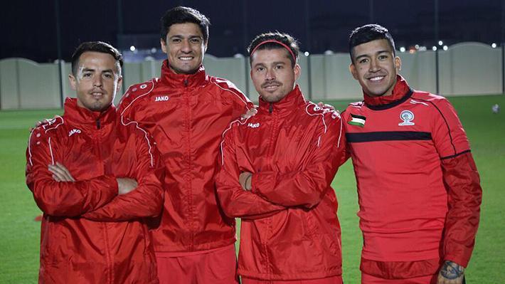 alexis-norambuena-yashir-islame-pablo-tamburrini-jonathan-cantillana Palestina, algo más que una selección de fútbol