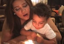 Amal Fathy celebra el cumpleaños de su hijo