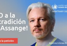 Assange DiEM25 firmas