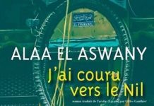 Portada del libro 'Corrí al Nilo' (J’ai couru vers le Nil, en su edición en francés) de Al-Aswany