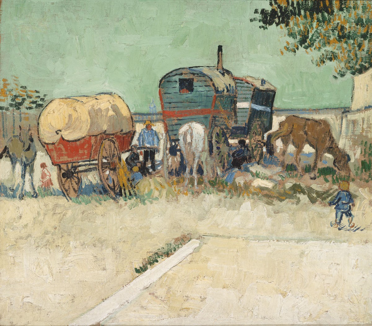 campamento-bohemio-arles-van-gogh Descubrir el Mediterráneo