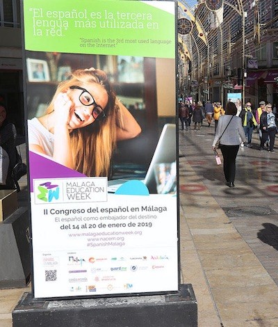 malaga-espanol-calle-larios Expertos analizan en Málaga la situación del español en el mundo