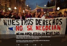 Mensaje de Teresa Rodríguez a las mujeres que se manifestaron en Sevilla el 15 de enero de 2019