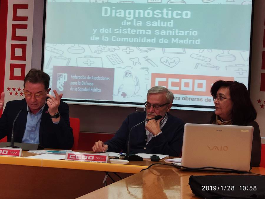 salud-madrid-ccoo-informe La sanidad pública de Madrid no cumple objetivos sociales