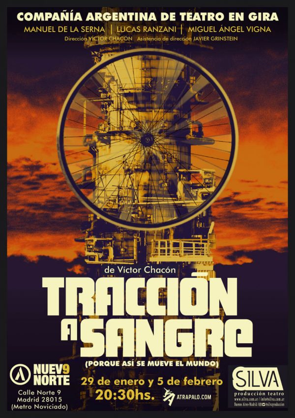 traccion-asangre-600x848 Víctor Chacón en “Tracción a sangre”: El rumor de una cadena