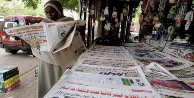 venta-de-prensa-en-jartum Periodismo en Sudán: detenciones mientras siguen las incautaciones de diarios