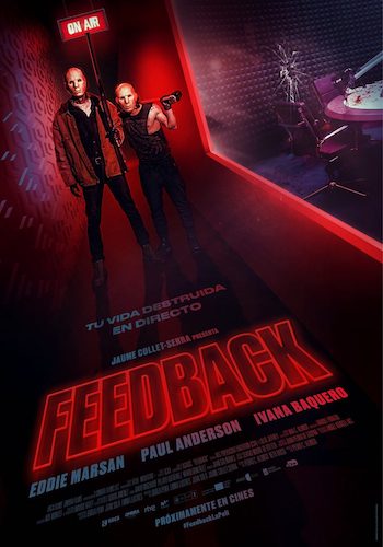 feedback-cartel Eddie Marsan en “Feedback”, terror en vivo y en directo