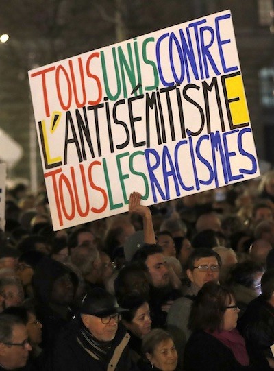 francia-contra-antisemitismo-feb2019 Gilets jaunes, antisemitismo, racismo y amalgamas