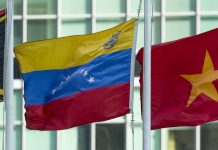 ONU/Loey Felipe: La bandera de Venezuela ondea en la sede de la ONU en Nueva York.