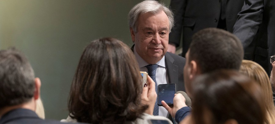 onu-mark-garten-guterres-prensa-sede-ny La ONU sigue apostando por la mediación para resolver la crisis de Venezuela