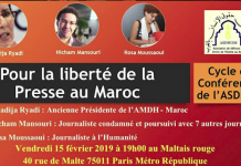 Paris Marruecos libertad prensa asdhom