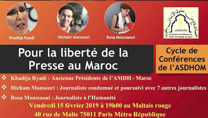 paris-marruecos-libertad-prensa-asdhom Periodismo en Marruecos: represión dentro y fuera de sus fronteras