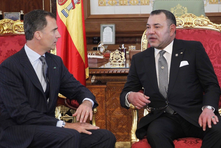 felipe-vi-con-mohamed-vi-en-rabat-feb2019 Felipe VI en Marruecos: los clamorosos silencios del lobby promarroquí