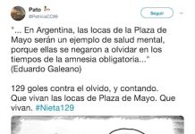 Abuelas de Plaza de Mayo encuentran al nieto 129