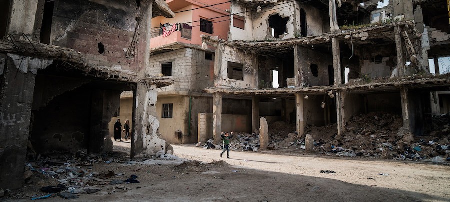 ocha-giles-clarke-casas-destruidas-en-tripoli Naciones Unidas advierte del riesgo de guerra larga y sangrienta en Libia